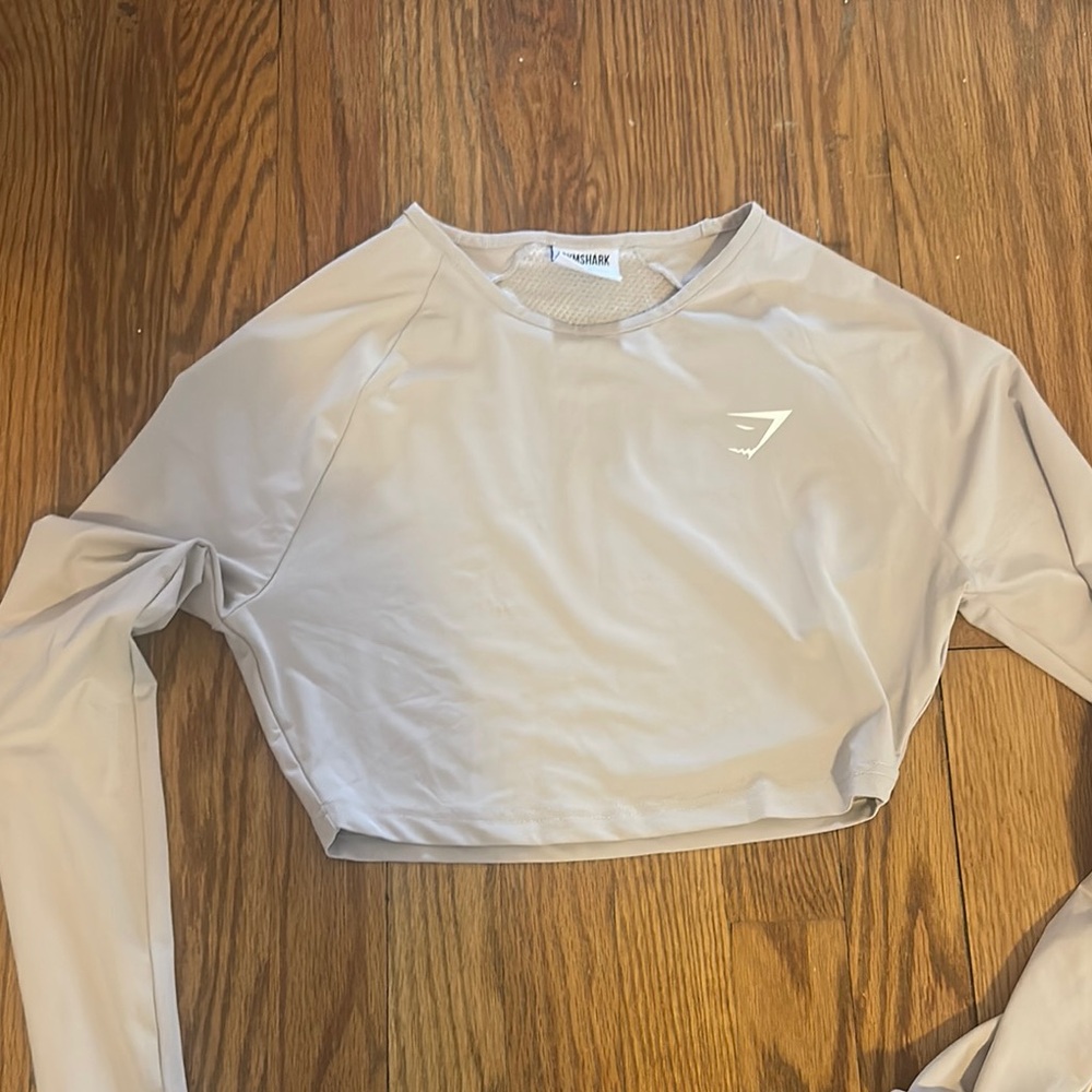Gymshark training cropped long sleeve